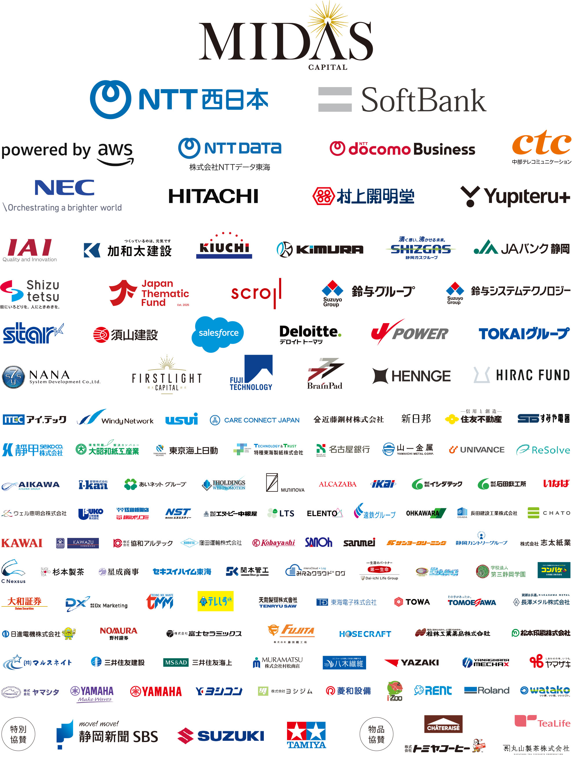 協賛企業一覧